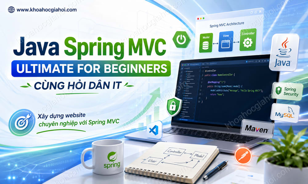 Khóa Học Java Spring Mvc Ultimate For Beginners Cùng Hỏi Dân IT