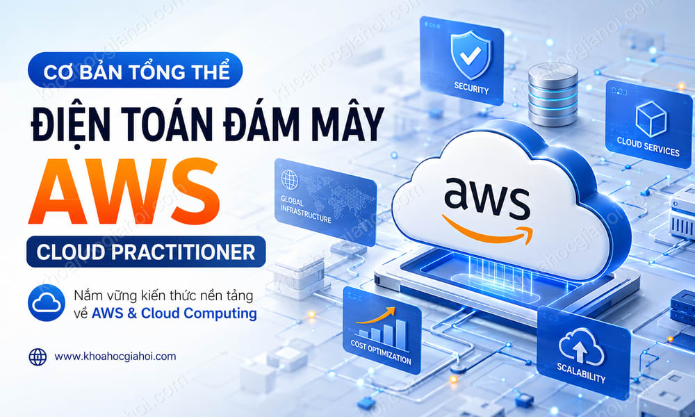 Khóa Học Cơ Bản Tổng Thể Hệ Thống Điện Toán Đám Mây Amazon Web Services (aws Certified Cloud Practitioner)
