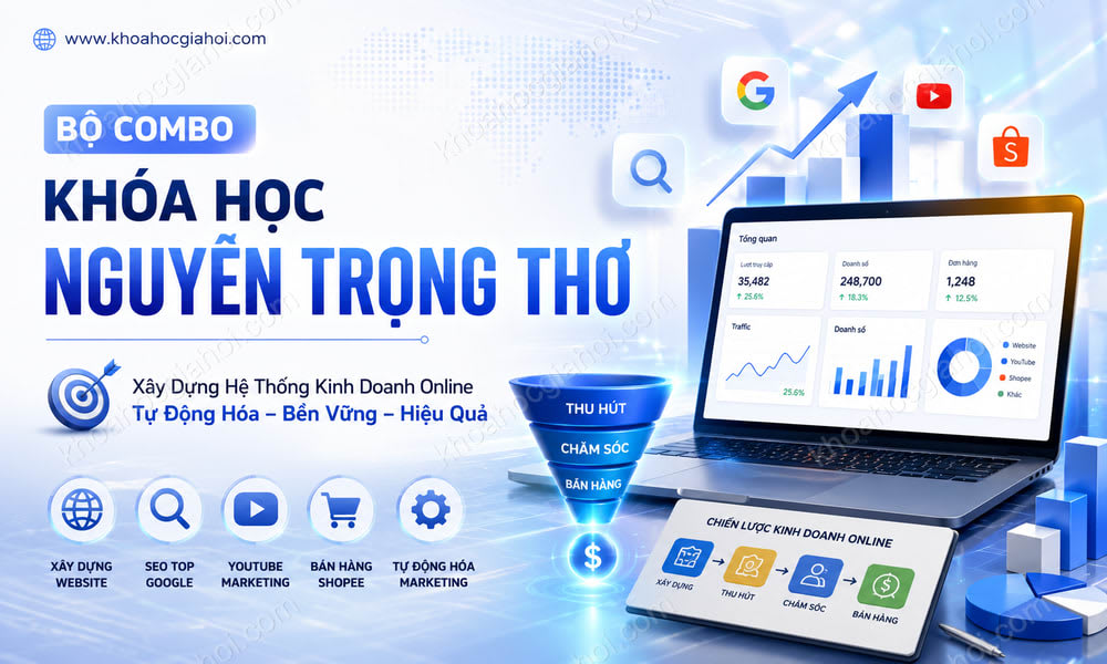 Bộ Combo Khóa Học Nguyễn Trọng Thơ