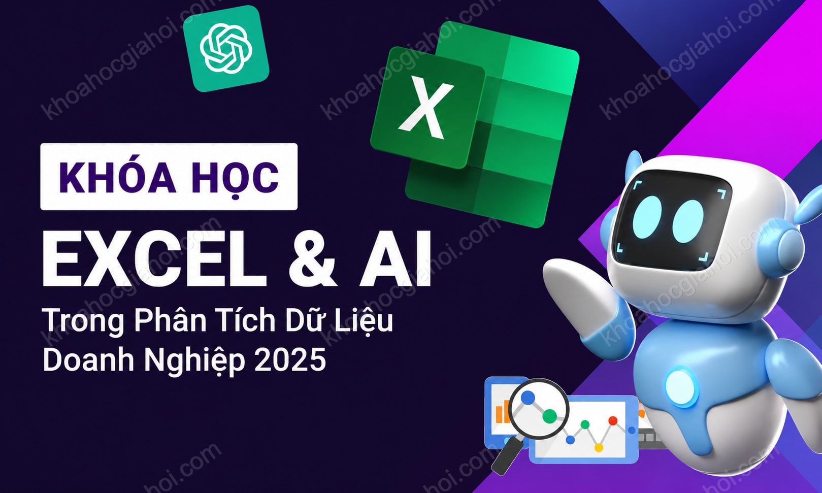 Khóa Học Excel & AI Trong Phân Tích Dữ Liệu Doanh Nghiệp 2025
