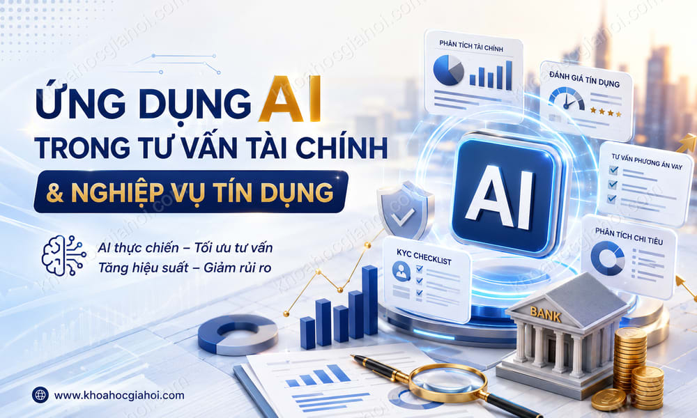 Khóa Học Ứng Dụng AI Trong Tư Vấn Tài Chính & Nghiệp Vụ Tín Dụng