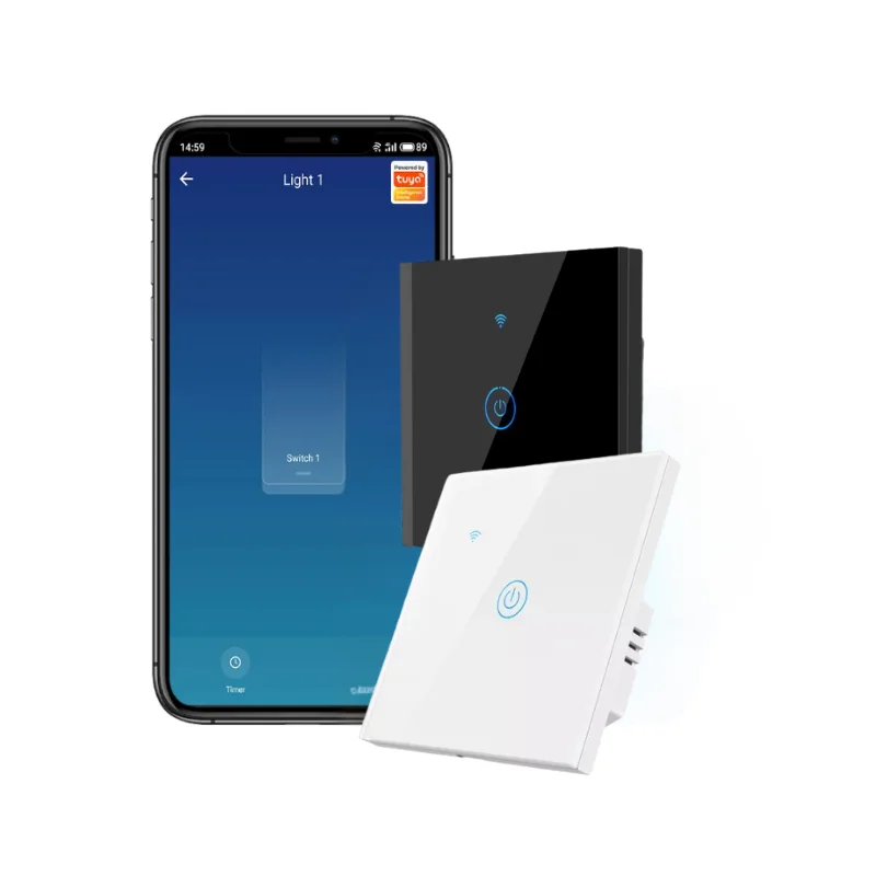 One Gang Smart Tuya WiFi Switch Ds101