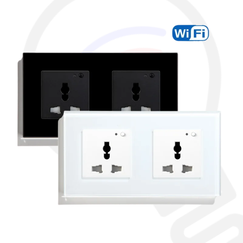 Tuya Double Wall Wifi Socket Type 1