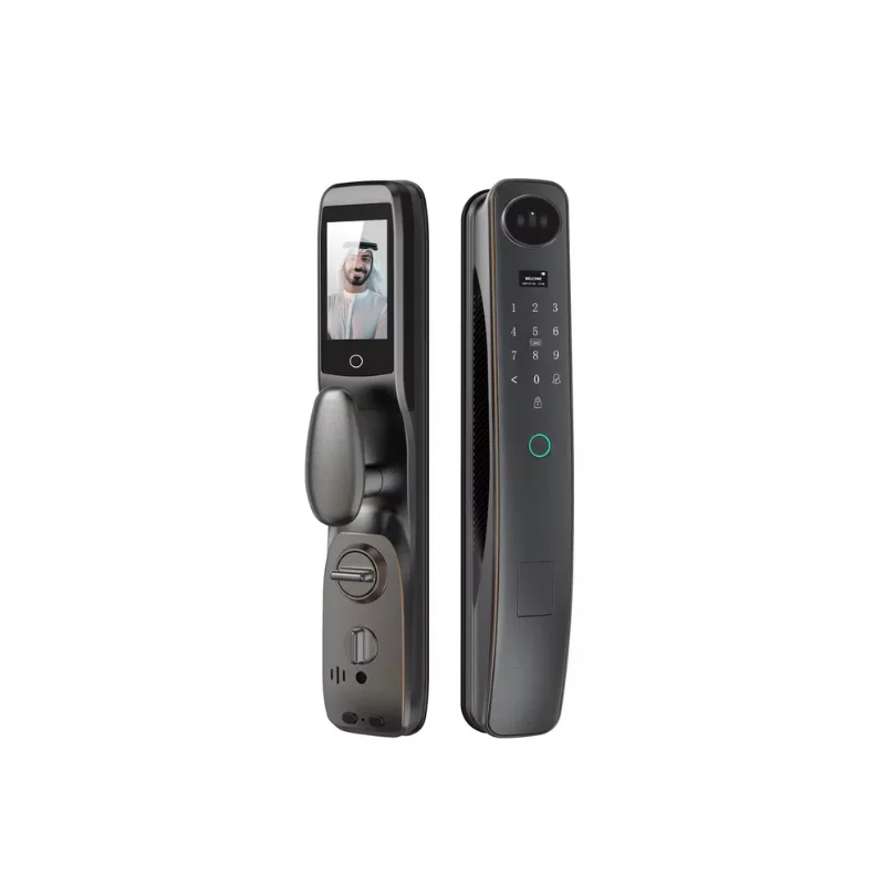 Mos-R10pro | 3D Facial Tuya Biometric Door Lock