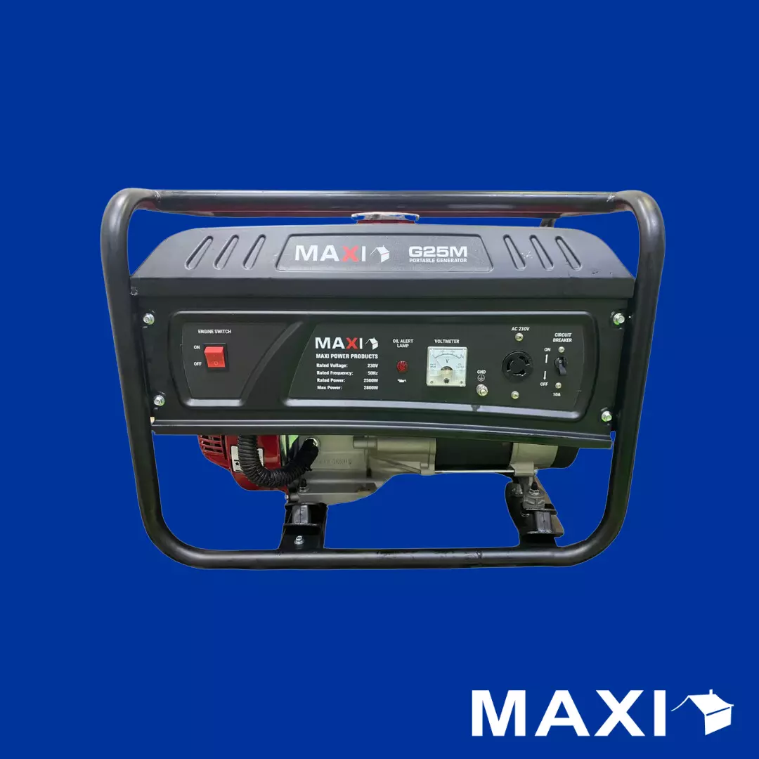 Maxi Generator 3.1kVa | 2.5kW | Manual (G25M)