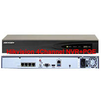 Hikvision DS-7604NI-Q1/4P 4-Channel 4K PoE NVR