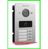 Hikvision DS-KV8402-IM outdoor station, 4 button with VoIP camera