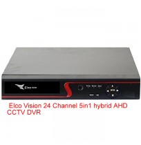Elco Vision 24 Channel 5in1 hybrid AHD CCTV DVR
