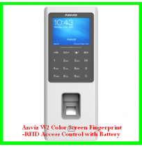 Anviz W2 Color Screen Fingerprint-RFID Access Control with Battery