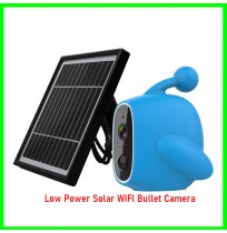 Low Power Solar WIFI Bullet Camera