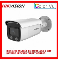 Hikvision ColorVu DS-2CD2347G1-L 4MP Outdoor Network Turret Camera