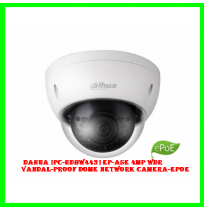 Dahua IPC-HDBW4431EP-ASE 4MP WDR Vandal-proof Dome Network Camera-ePoE