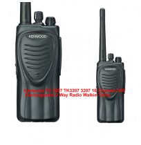Kenwood TK-3207 TK3207 3207 16 Channel UHF Rechargeable 2 Way Radio Walkie Talkie