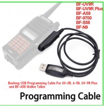 Baofeng USB Programming Cable For UV-XR, A-58, UV-9R Plus and BF-A58 Walkie Talkie