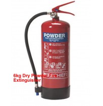 6kg Dry Powder Fire Extinguisher
