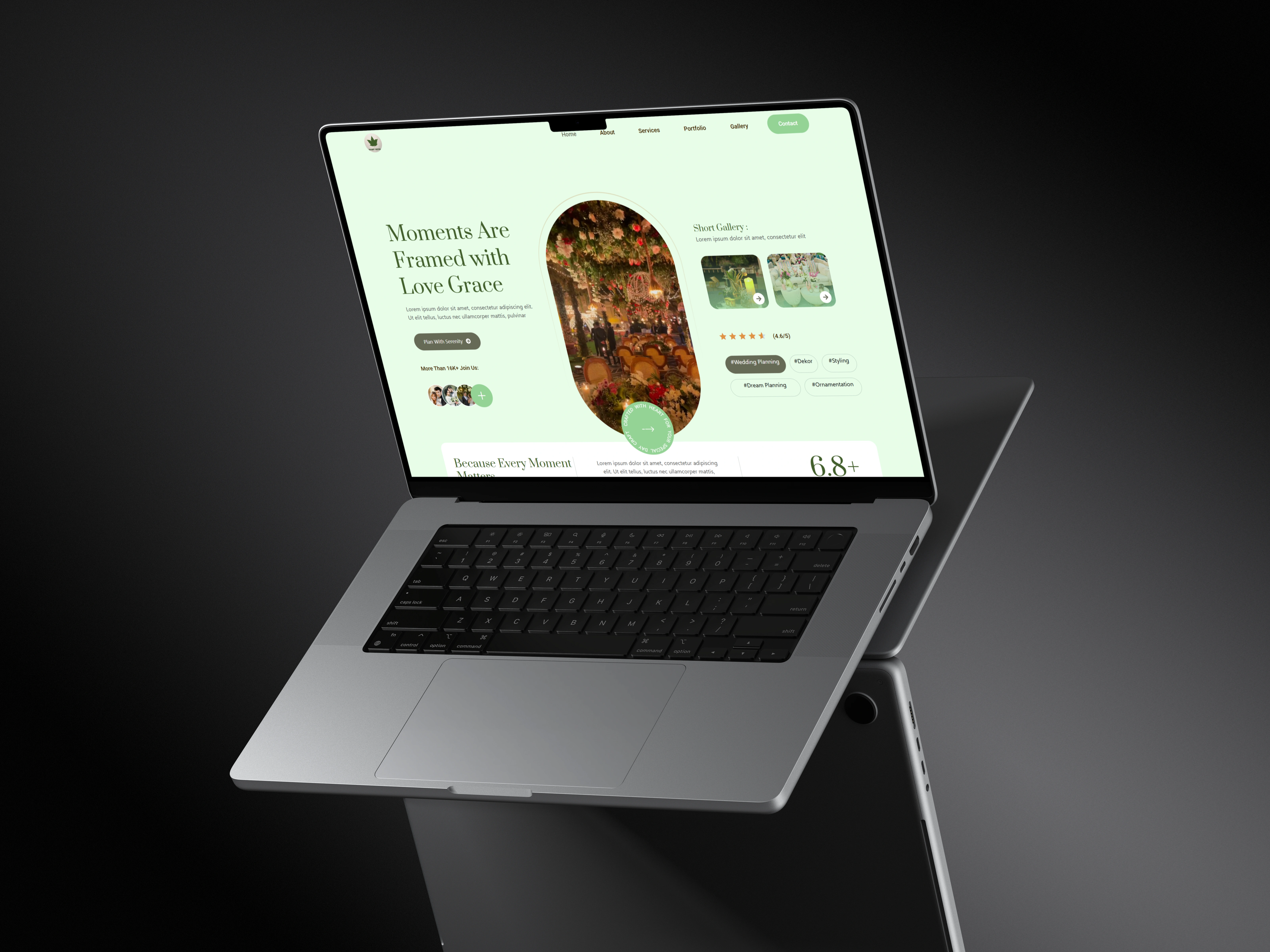 A Portfolio Of An Event Planner.