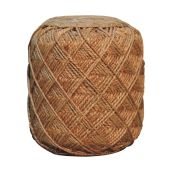 Jute Fiber Footstool Large Pattern