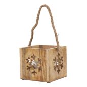Nordic Snowflake Hanging Lantern