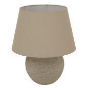 Tuscan Stone Pebble Bedside Lamp