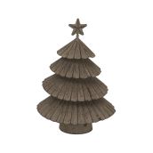 Etched Metal Pleated Christmas Tree