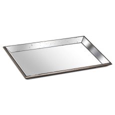 Astor Distressed Antique Mirror Serving Tray