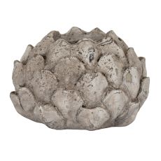 Artichoke Stone-Finish Candle Holder