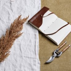 Plumed Faux Pampas Stem in Taupe