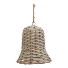Noel Handwoven Wicker Bell Decoration