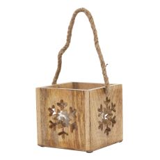 Nordic Snowflake Hanging Lantern