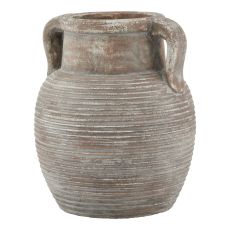 Siena Ribbed Terracotta Amphora Planter