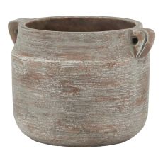 Siena Distressed Terracotta Handle Pot