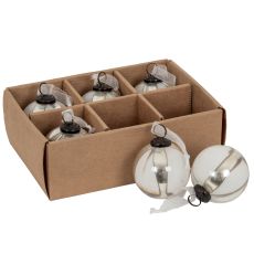 Ethereal Ombré Glass Bauble Set