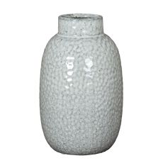 Cairn Speckled Grey Dimpled Vase