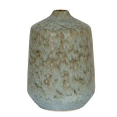 Capella Glazed Stone Bottle Vase