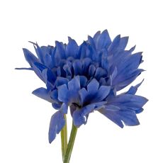 Matte Cornflower Fabric Stem