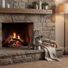 Heritage Pewter Fireside Bucket and Shovel