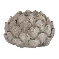 Artichoke Stone-Finish Candle Holder