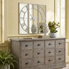 Celina Mirrored Wall Clock