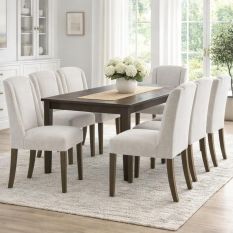 Compton Wingback Upholstered Dining Chair