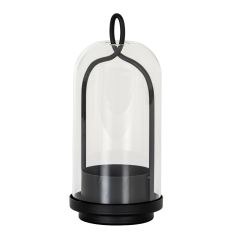 Nyx Medium Candle Holder With Glass Cloche