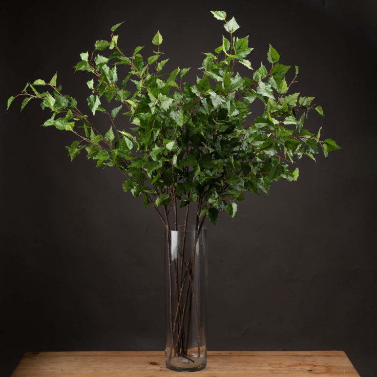 A lifelike Green Branch Spray from the Recipe Collection featuring deep green leaves and natural-looking stems.