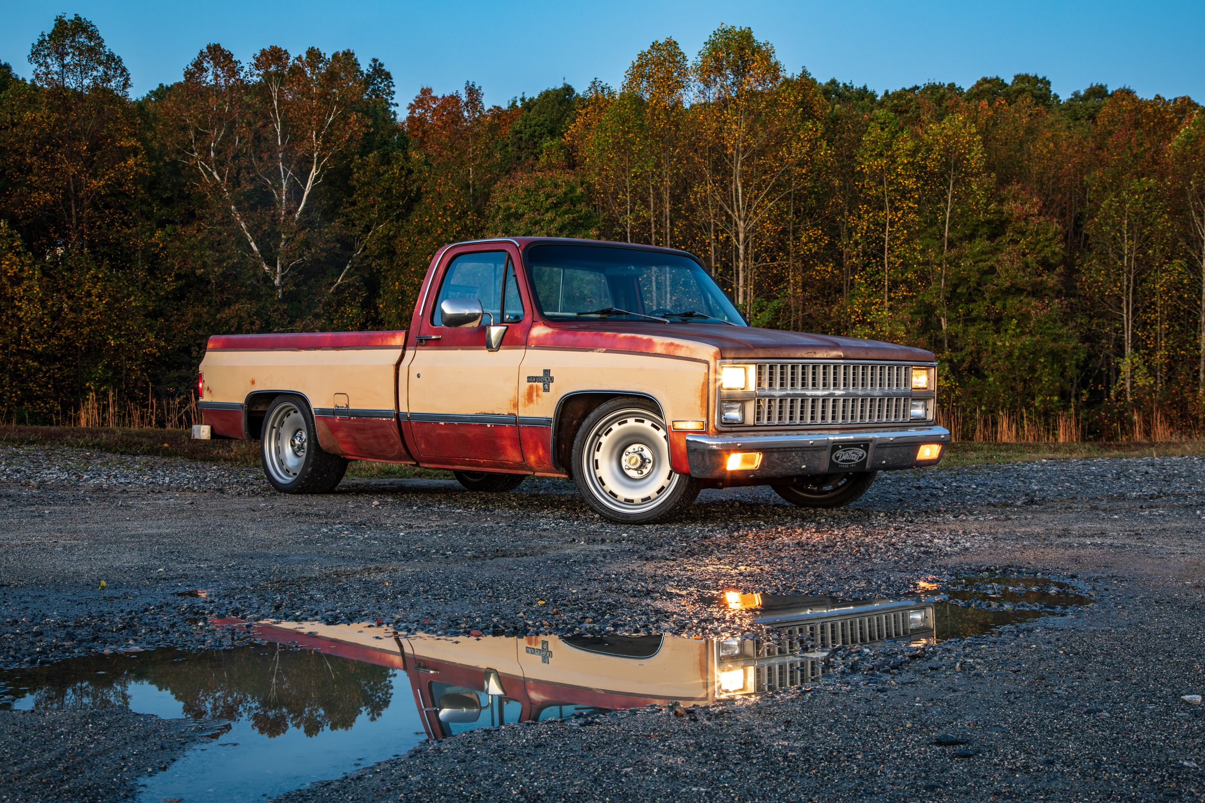 Detroit Speed brown squarebody