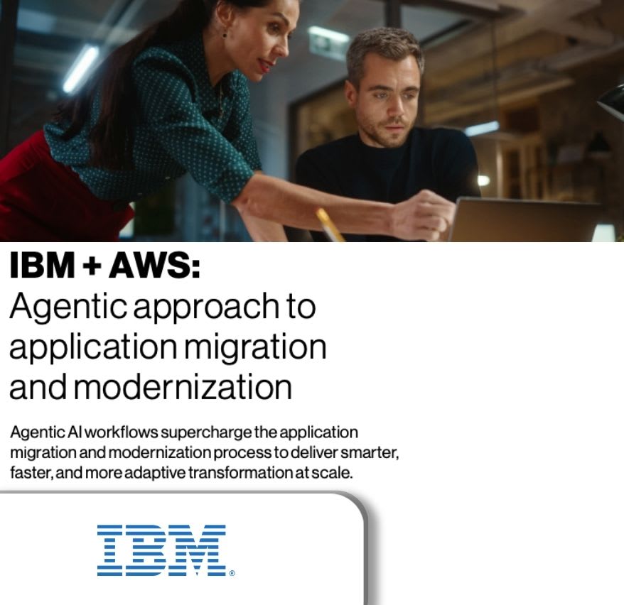 IBM + AWS: Agentic approach to application migration and modernization