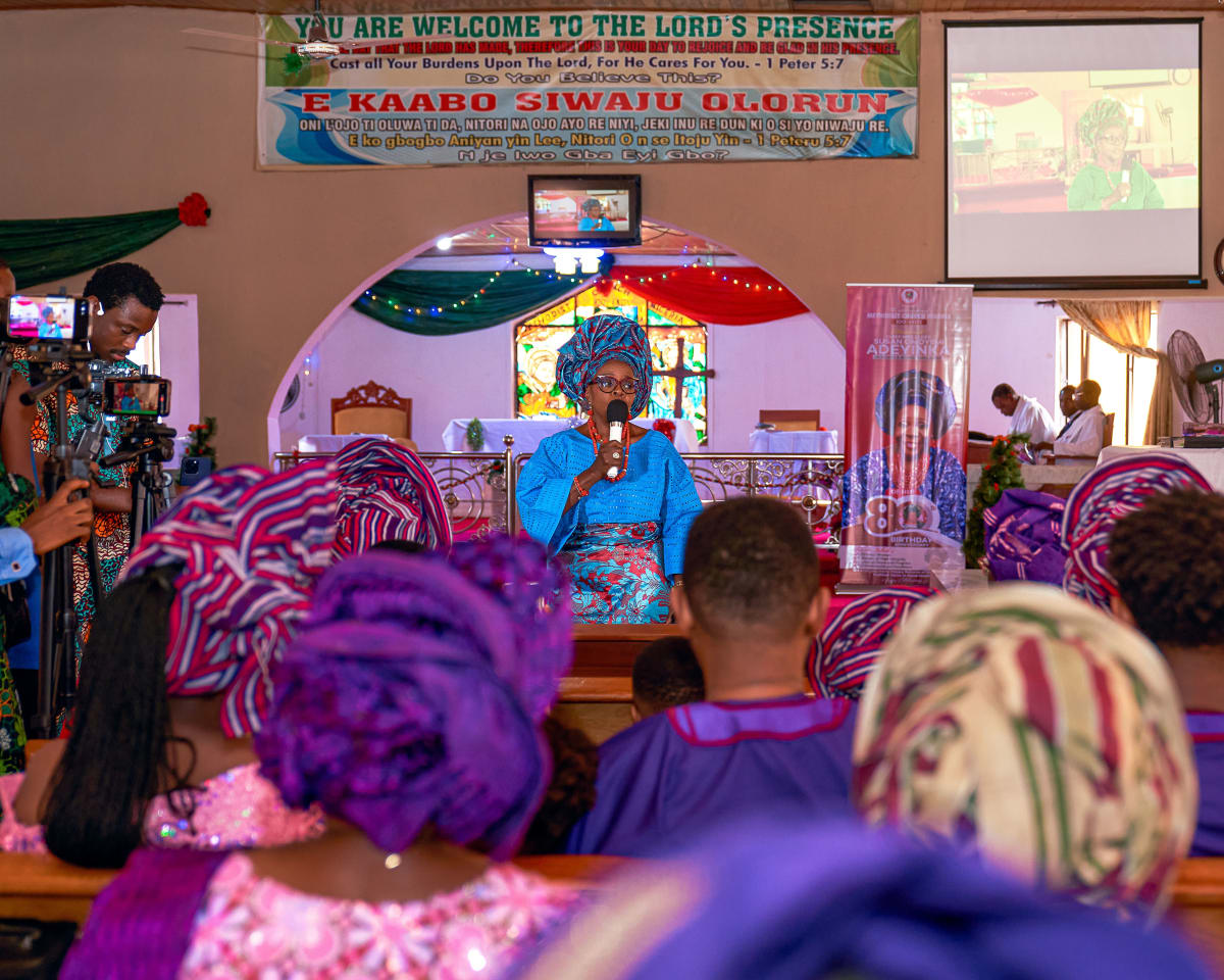 Elder Chief Mrs. Christianah Omoyemi Adeyinka Birthday Pictures event