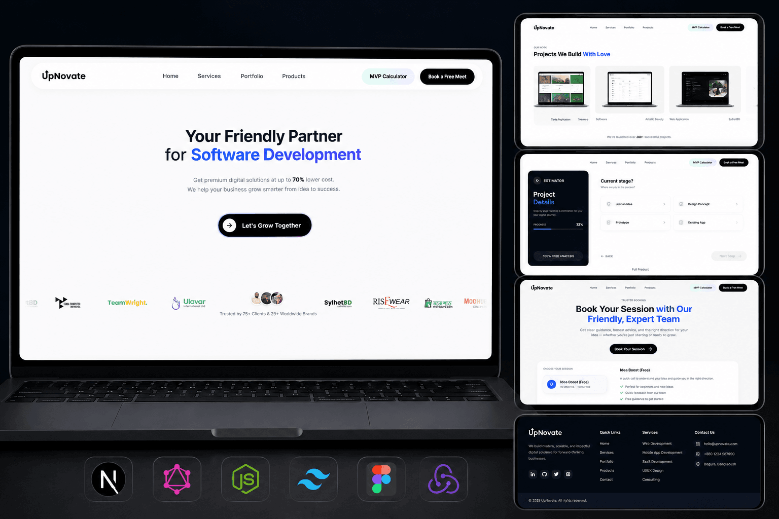 UpNovate – Engineering Scalable Web & Software Solutions