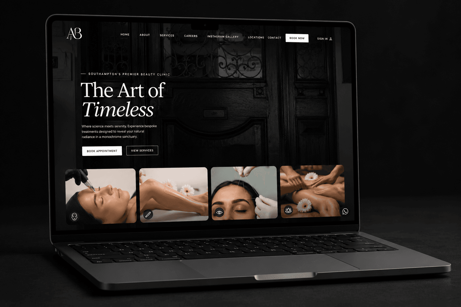 Artistic Beauty – Bespoke Digital Brand Experience & Salon Booking Architecture