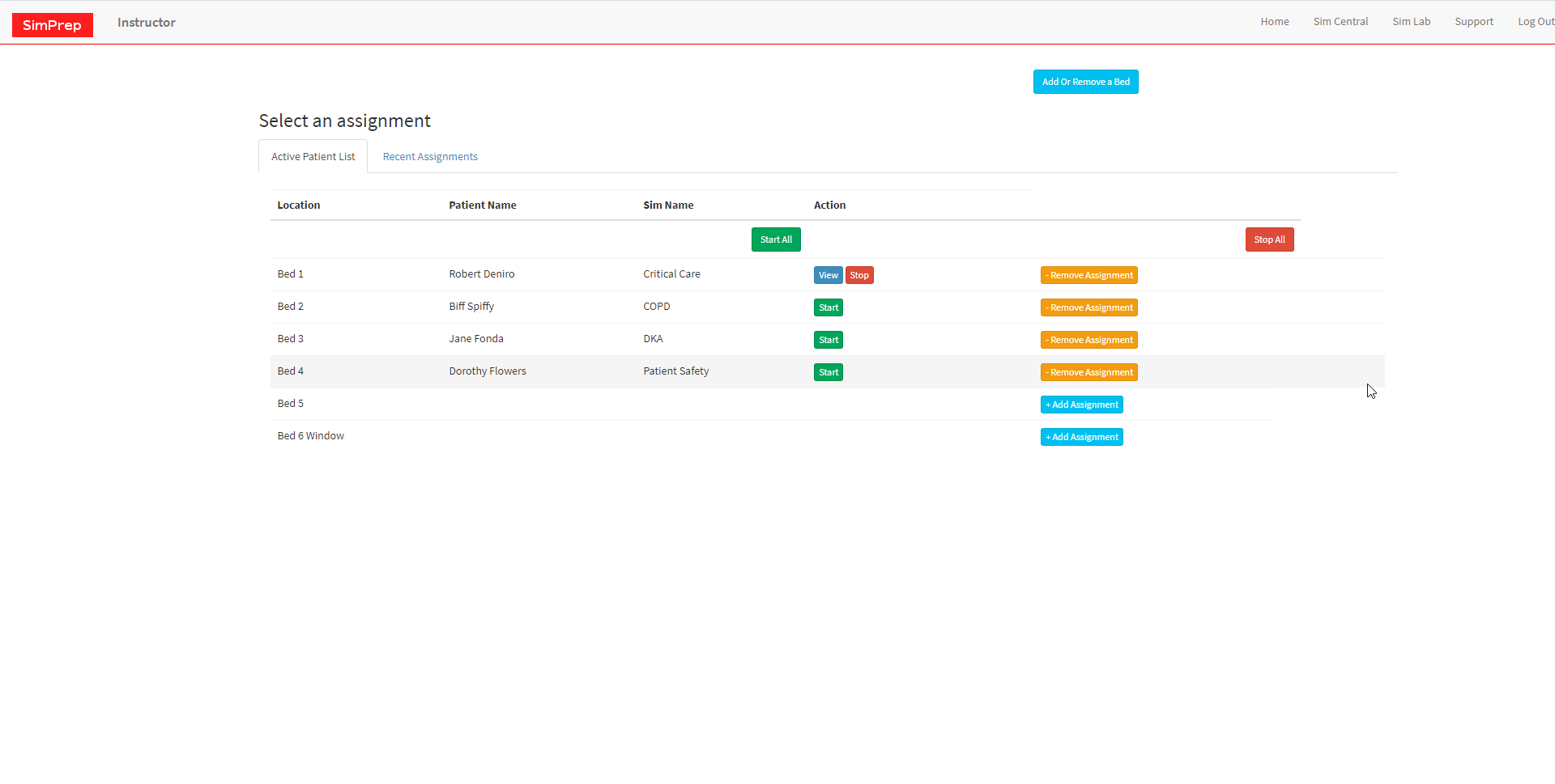 SimPrep - take control or your sim lab