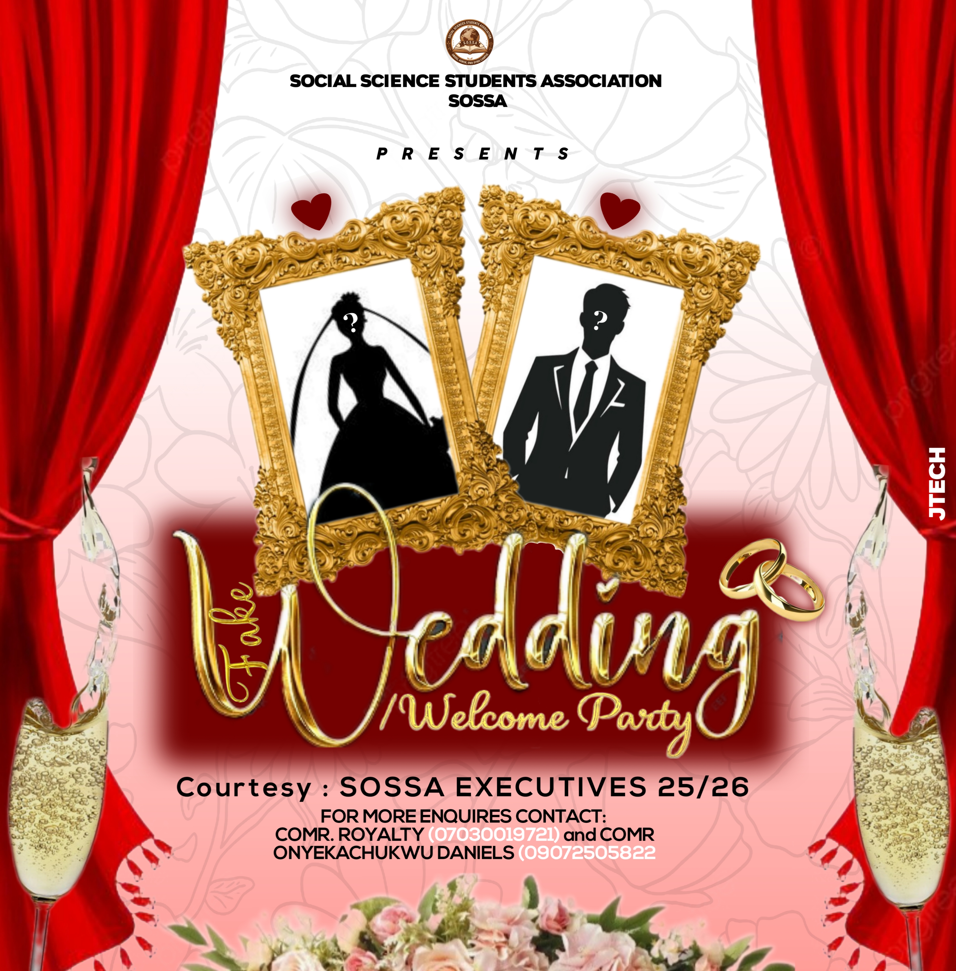 SOSSA FAKE WEDDING/ WELCOME PARTY