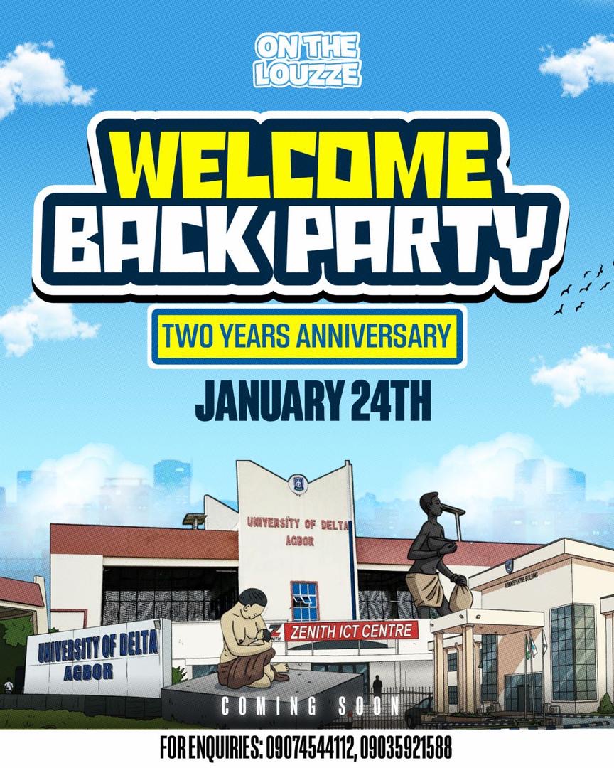 WELCOME BACK PARTY