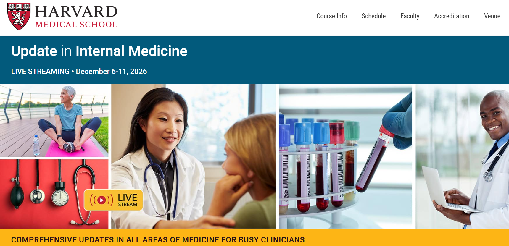 Harvard Update in Internal Medicine December 2025 cover